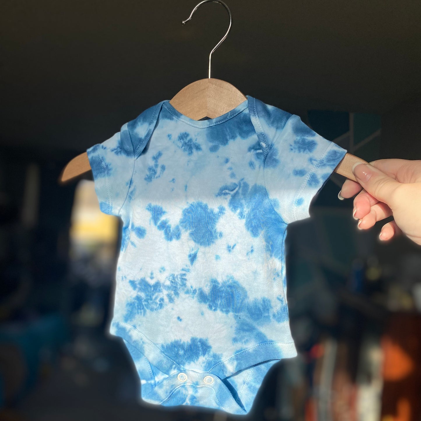 Gorgeous tie dye baby set