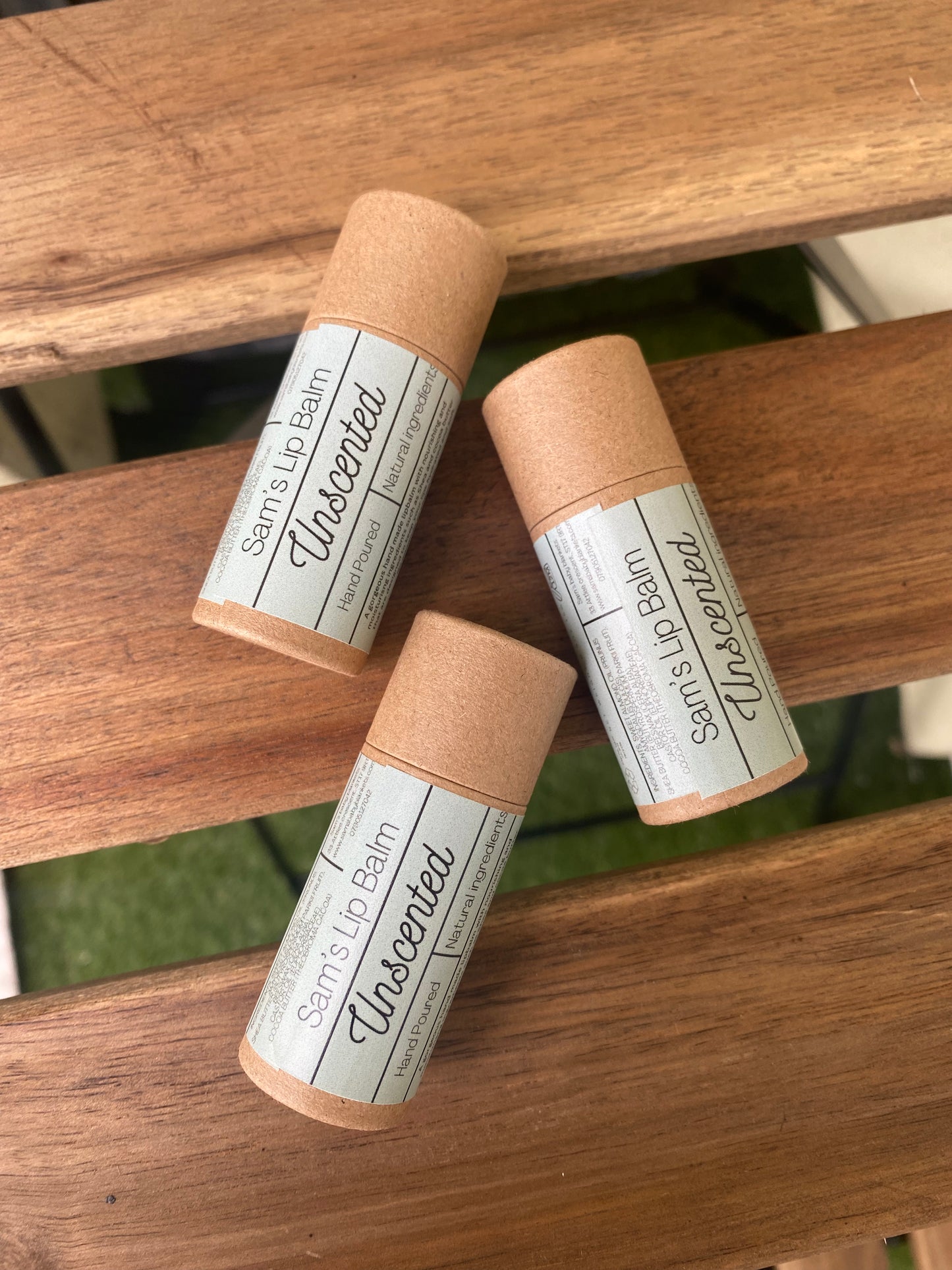 100% NATURAL JUMBO Unscented Lip Balm