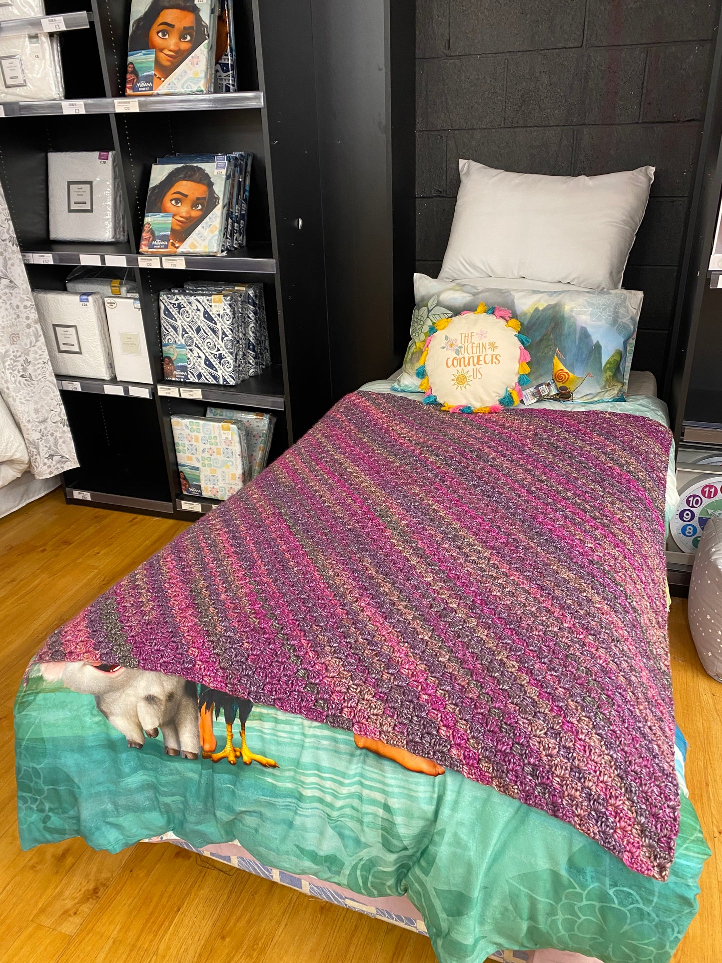 Super Soft Crochet Wheelchair/Lap Blanket.