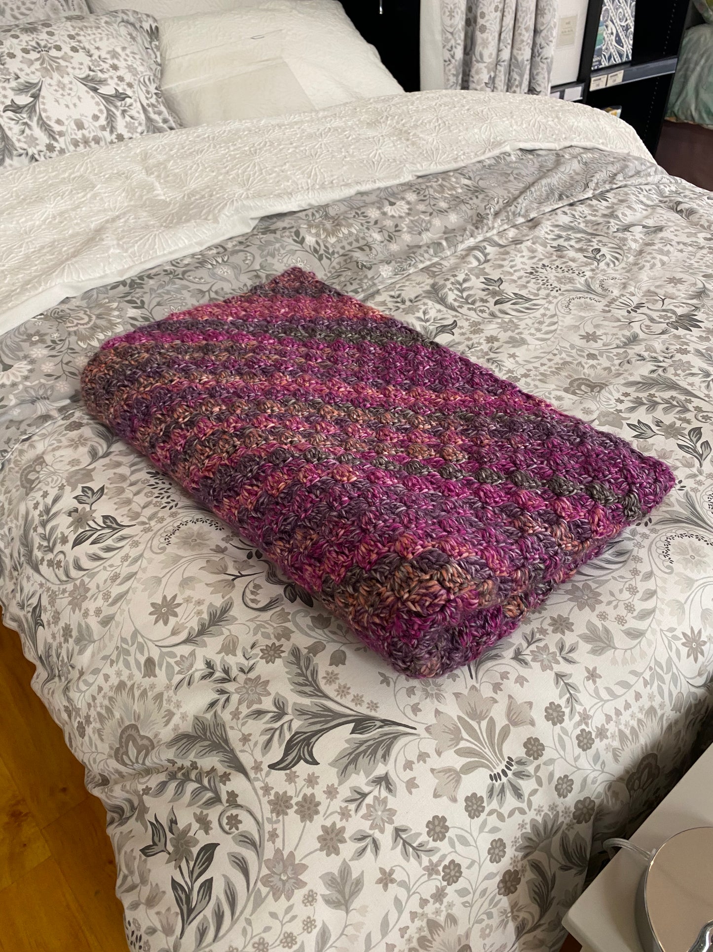 Super Soft Crochet Wheelchair/Lap Blanket.